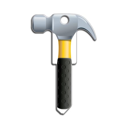 Key Shapes Lucky Line Hammer House Key Blank Single For Kwikset KW1/11 B122K